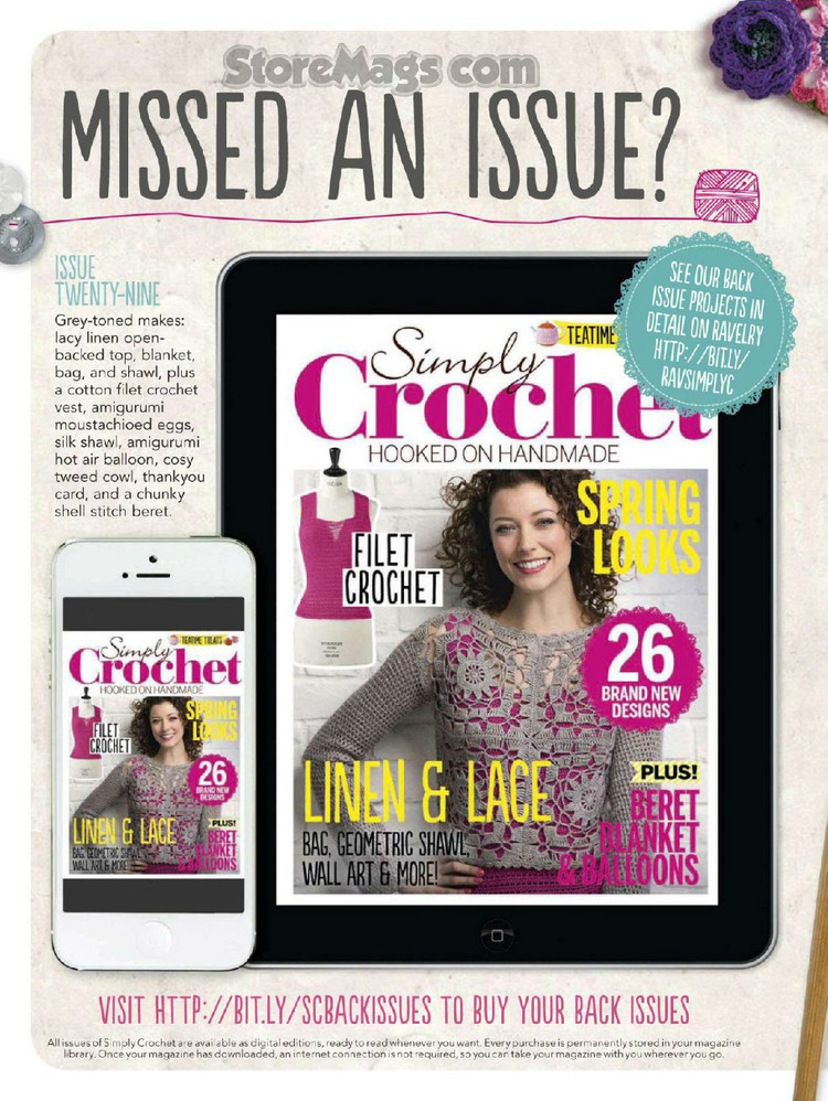 Simply Crochet Issue 30 2015 - 輕描淡寫 - 輕描淡寫