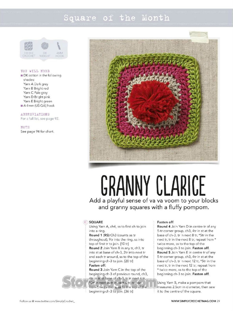 Simply Crochet Issue 30 2015 - 輕描淡寫 - 輕描淡寫