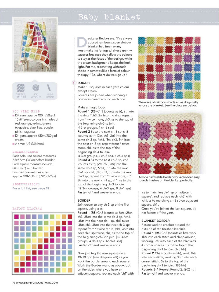 Simply Crochet Issue 30 2015 - 輕描淡寫 - 輕描淡寫