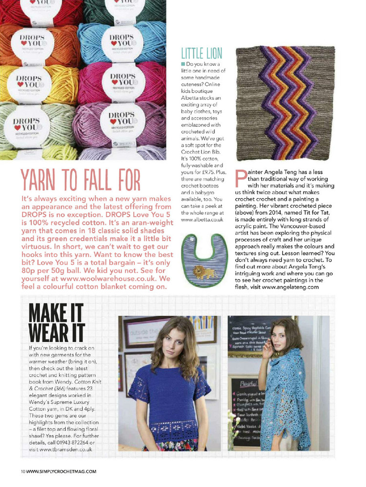 Simply Crochet Issue 30 2015 - 輕描淡寫 - 輕描淡寫