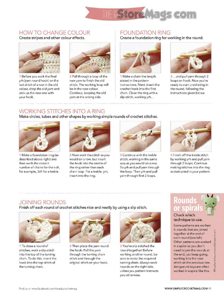 Simply Crochet Issue 30 2015 - 輕描淡寫 - 輕描淡寫