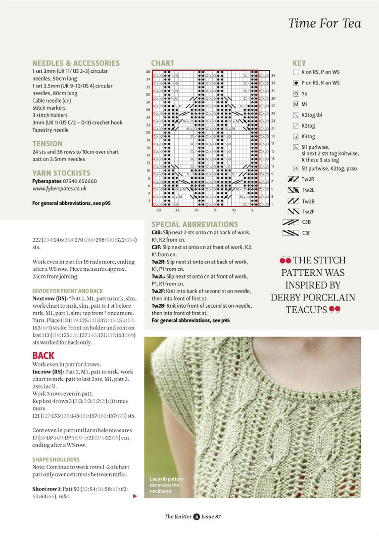 The Knitter  Issue 87 2015 - 輕描淡寫 - 輕描淡寫