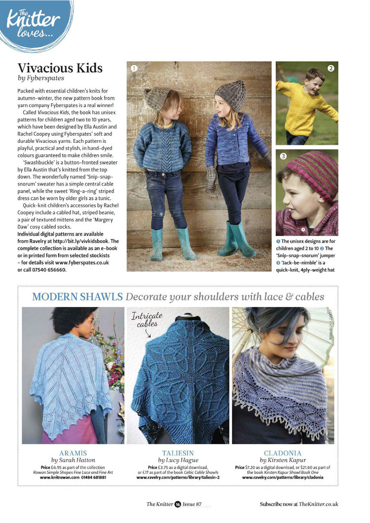 The Knitter  Issue 87 2015 - 輕描淡寫 - 輕描淡寫