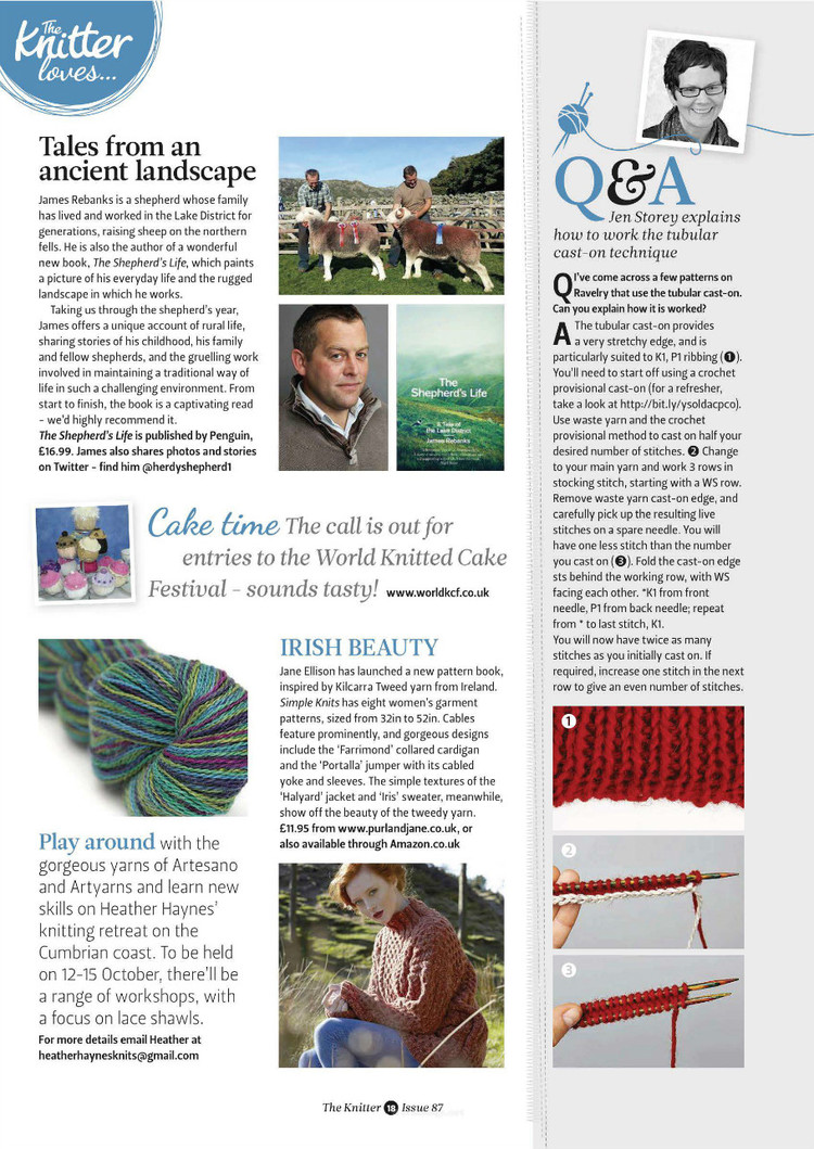 The Knitter  Issue 87 2015 - 輕描淡寫 - 輕描淡寫