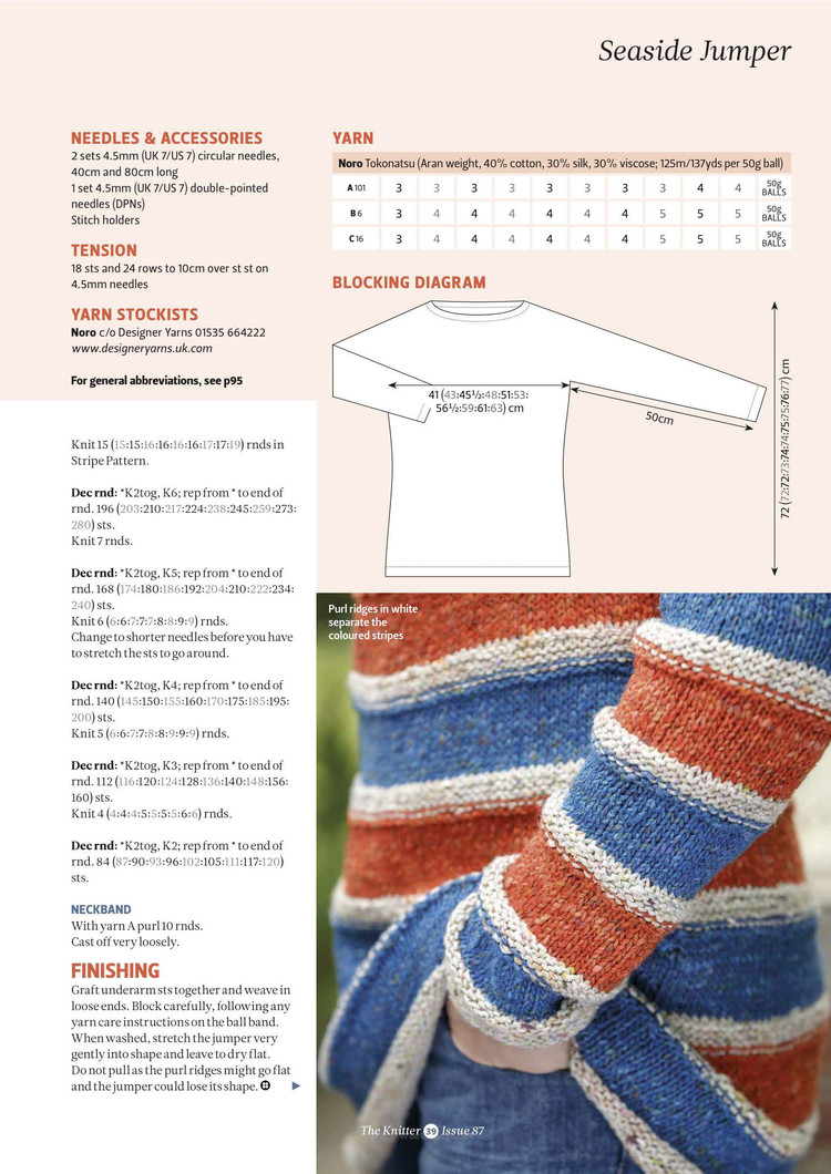 The Knitter  Issue 87 2015 - 輕描淡寫 - 輕描淡寫
