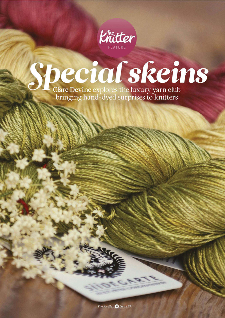 The Knitter  Issue 87 2015 - 輕描淡寫 - 輕描淡寫
