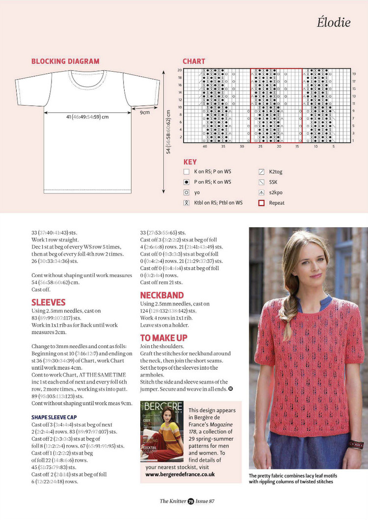 The Knitter  Issue 87 2015 - 輕描淡寫 - 輕描淡寫