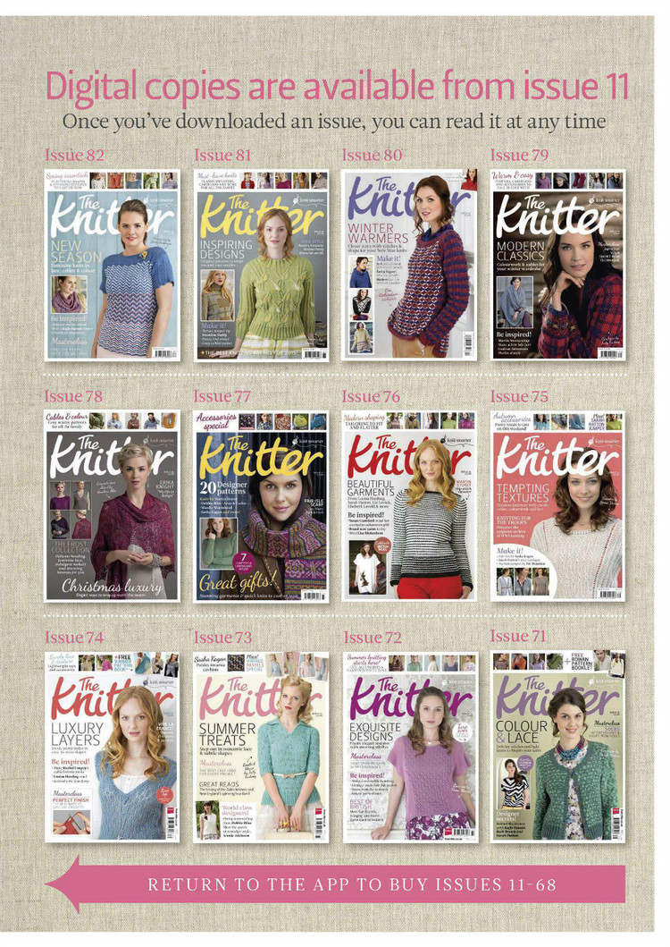 The Knitter  Issue 87 2015 - 輕描淡寫 - 輕描淡寫