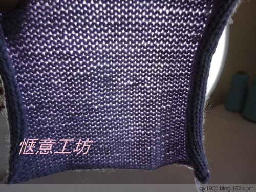 羊絨衫修補（一根斷頭的修補） - 愜意工坊 - 愜意工坊的博客