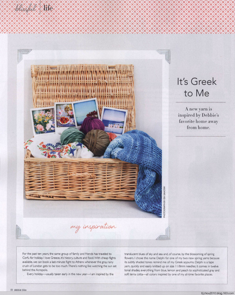 Debbie Bliss Knitting Magazine 2015 春夏 - 紫蘇 - 紫蘇的博客