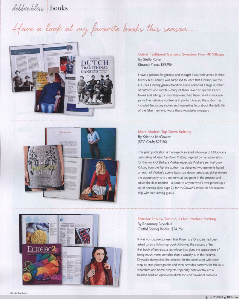 Debbie Bliss Knitting Magazine 2015 春夏 - 紫蘇 - 紫蘇的博客