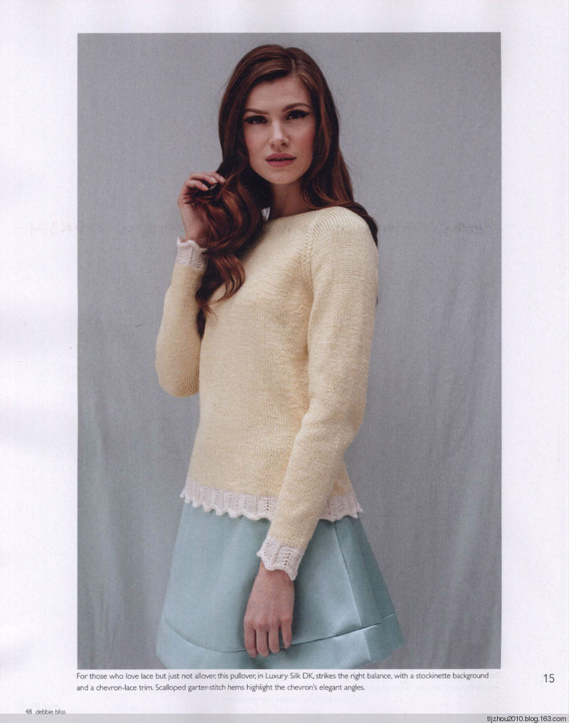 Debbie Bliss Knitting Magazine 2015 春夏 - 紫蘇 - 紫蘇的博客