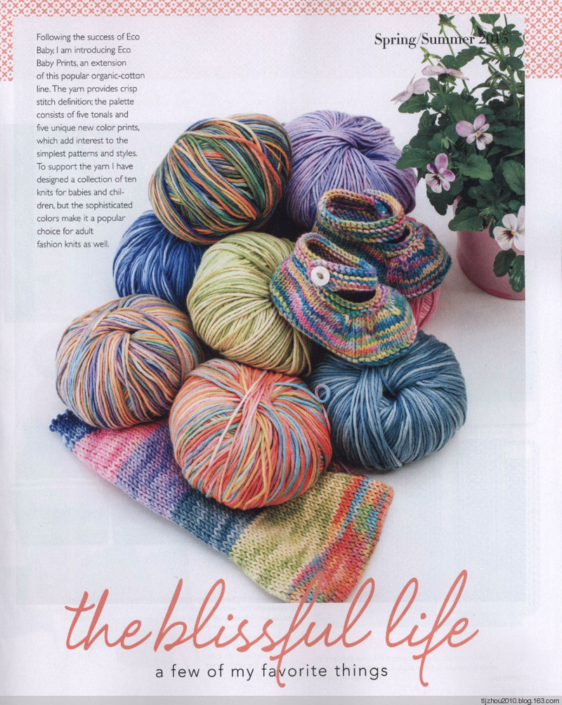 Debbie Bliss Knitting Magazine 2015 春夏 - 紫蘇 - 紫蘇的博客