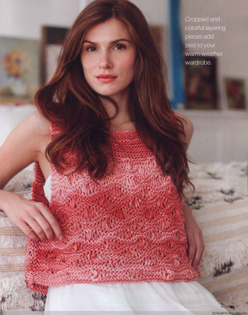 Debbie Bliss Knitting Magazine 2015 春夏 - 紫蘇 - 紫蘇的博客