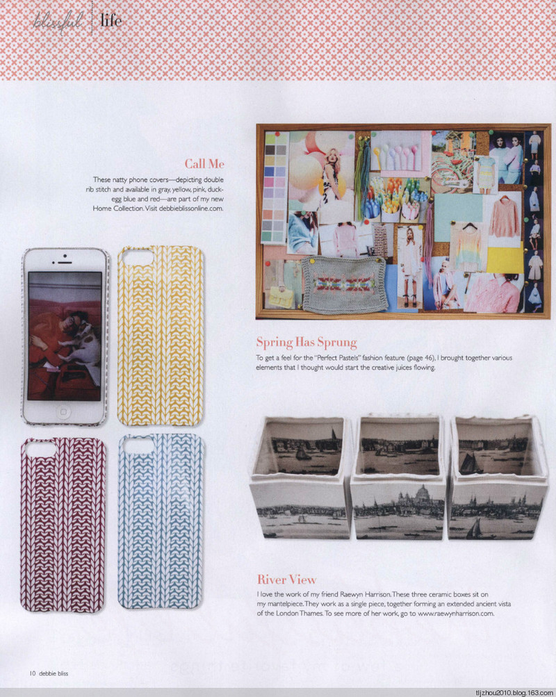 Debbie Bliss Knitting Magazine 2015 春夏 - 紫蘇 - 紫蘇的博客