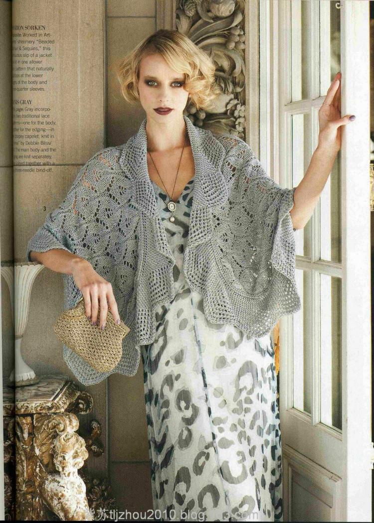 Designer Knitting----鉤 編女裝（1） - 紫蘇 - 紫蘇的博客
