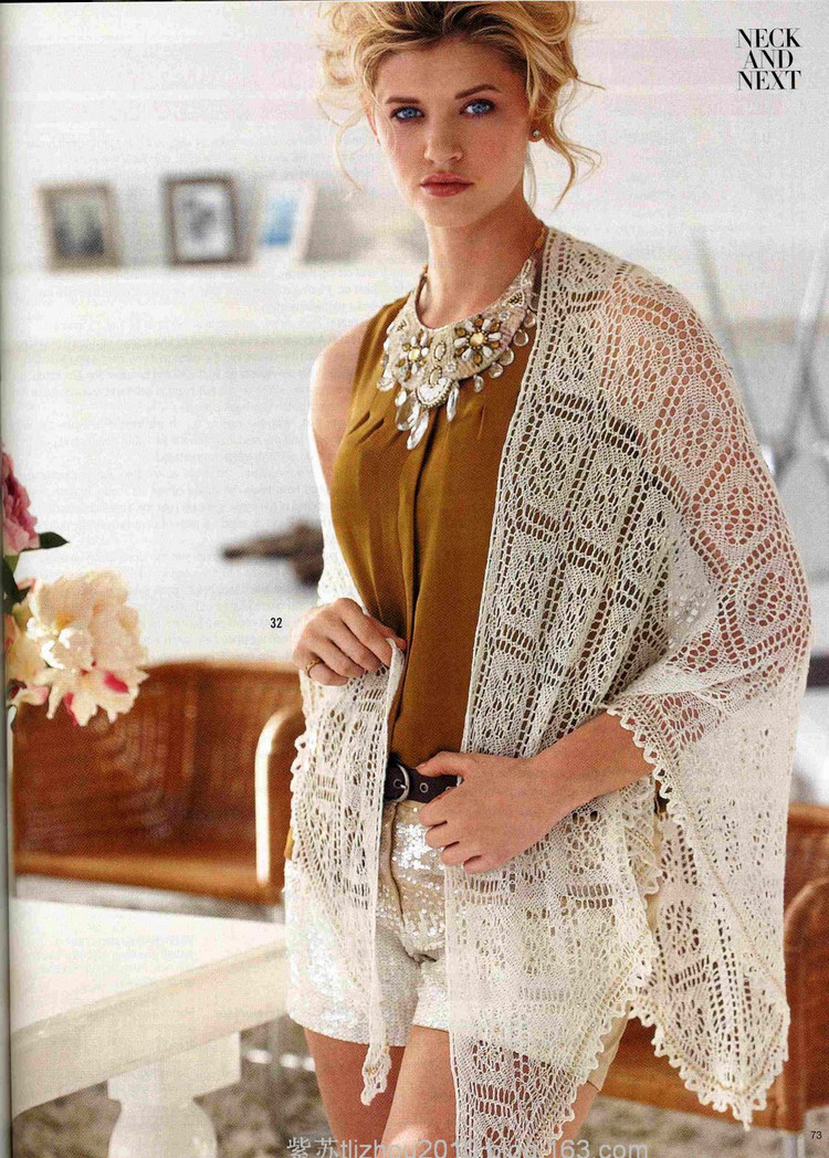 Designer Knitting----鉤 編女裝（1） - 紫蘇 - 紫蘇的博客