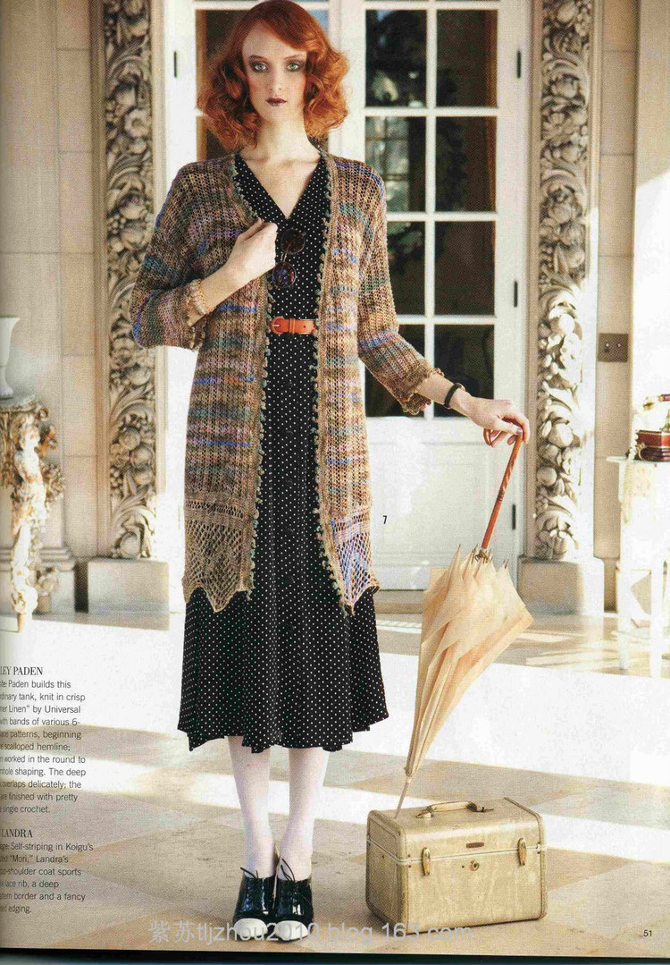 Designer Knitting----鉤 編女裝（1） - 紫蘇 - 紫蘇的博客
