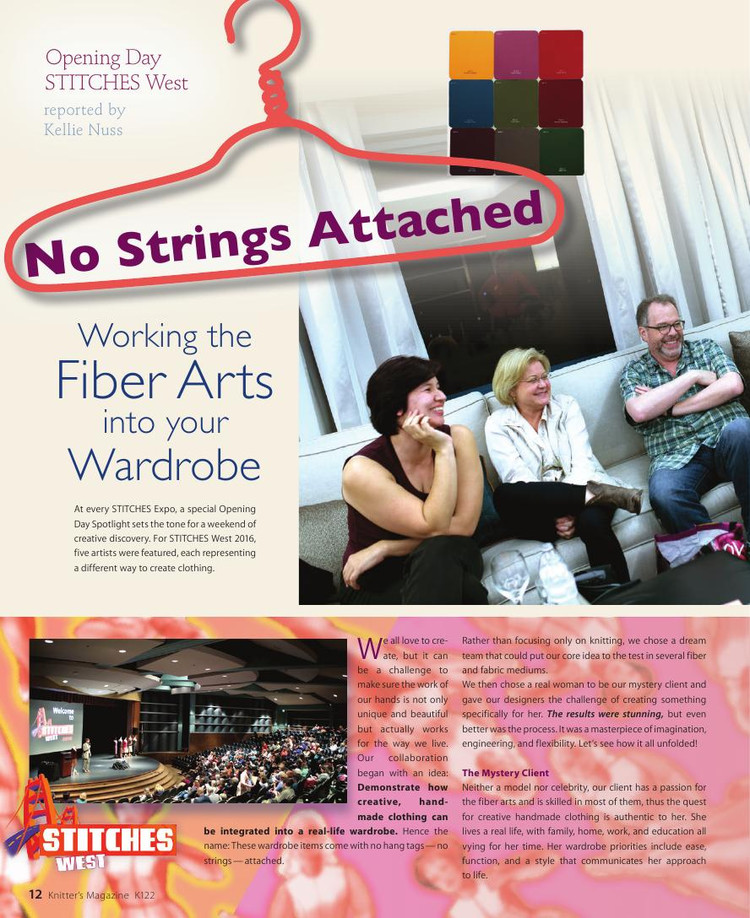 Knitters Magazine  Spring 2016 - 輕描淡寫 - 輕描淡寫