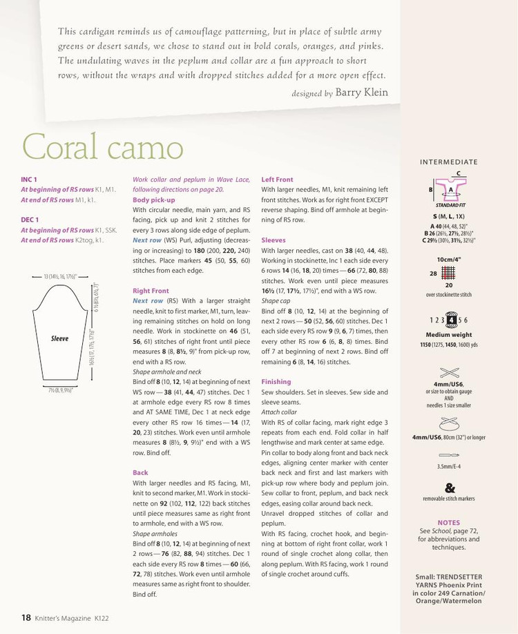 Knitters Magazine  Spring 2016 - 輕描淡寫 - 輕描淡寫