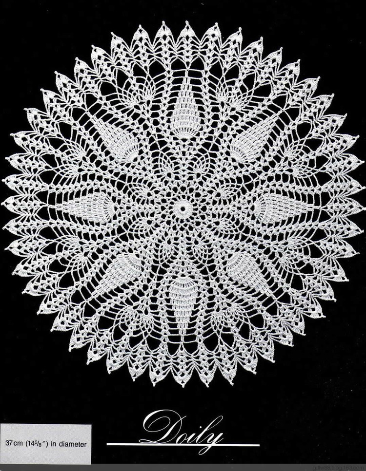 Elegant Pineapple Lace Crochet(1) - 木棉花 - 雨茫茫，霧茫茫，盼望花開(kāi)，花已落……