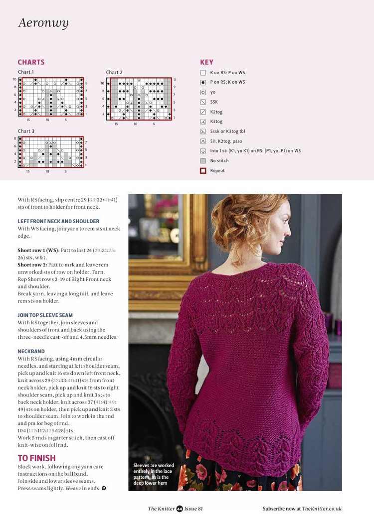 The Knitter Issue 81 2015 - 輕描淡寫 - 輕描淡寫