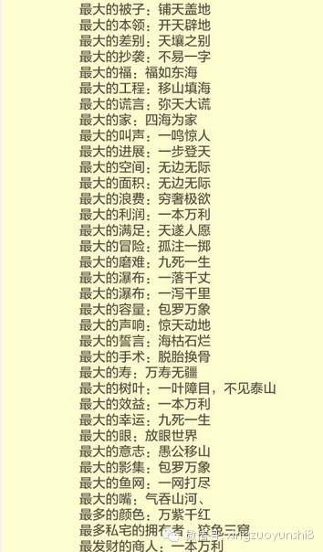 中國大部分成語基本在這里了 - 信是有緣 - 有緣博客