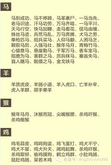 中國大部分成語基本在這里了 - 信是有緣 - 有緣博客
