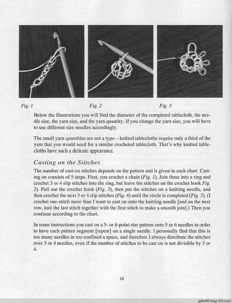 Knitted lace designs of Herbert(1) - 木棉花 - 雨茫茫，霧茫茫，盼望花開，花已落……
