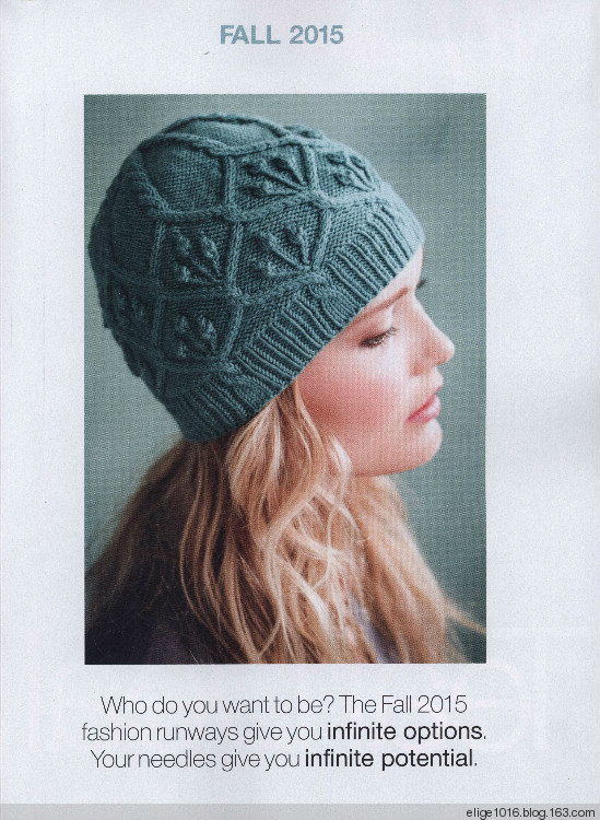 Vogue Knitting 2015 Fall - 采蓮南塘秋 -  婉如清揚(yáng)