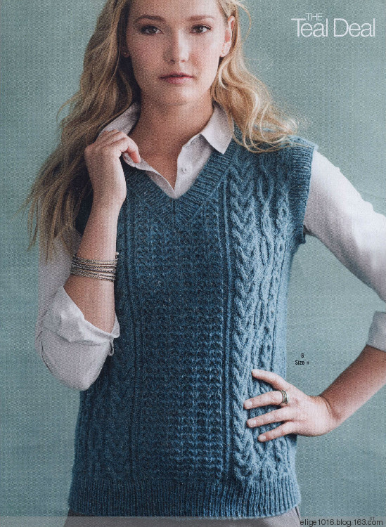 Vogue Knitting 2015 Fall - 采蓮南塘秋 -  婉如清揚(yáng)