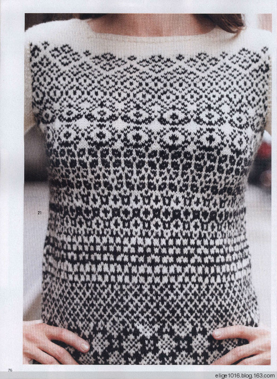 Vogue Knitting 2015 Fall - 采蓮南塘秋 -  婉如清揚(yáng)