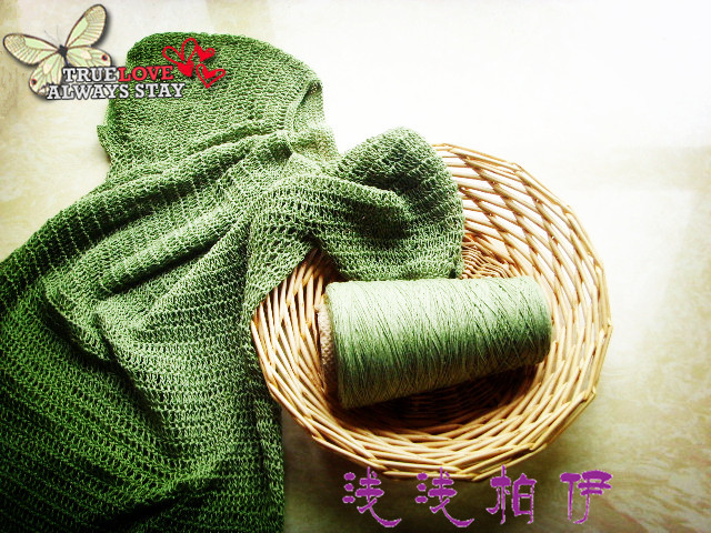 夏日小清新鉤衣——荷風(fēng)（2014.29） - 淺淺柏伊 - 淺淺柏伊
