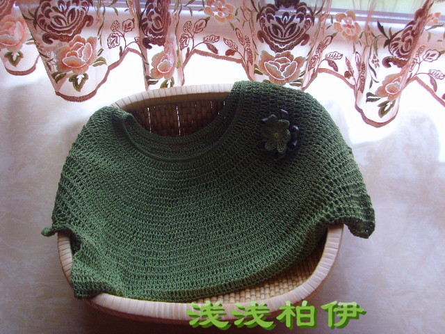 夏日小清新鉤衣——荷風(fēng)（2014.29） - 淺淺柏伊 - 淺淺柏伊