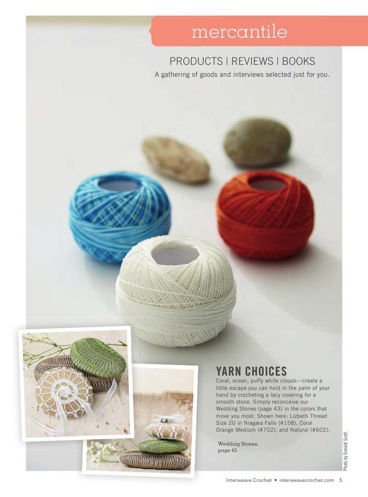 Interweave Crochet  Summer 2015 - 輕描淡寫 - 輕描淡寫