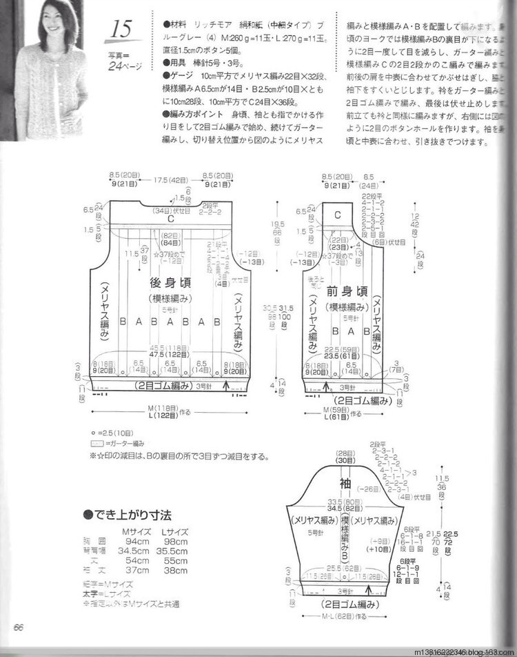 遐思（1512）---金絲棉實用開衫 - 指尖飛揚 - 指尖飛揚