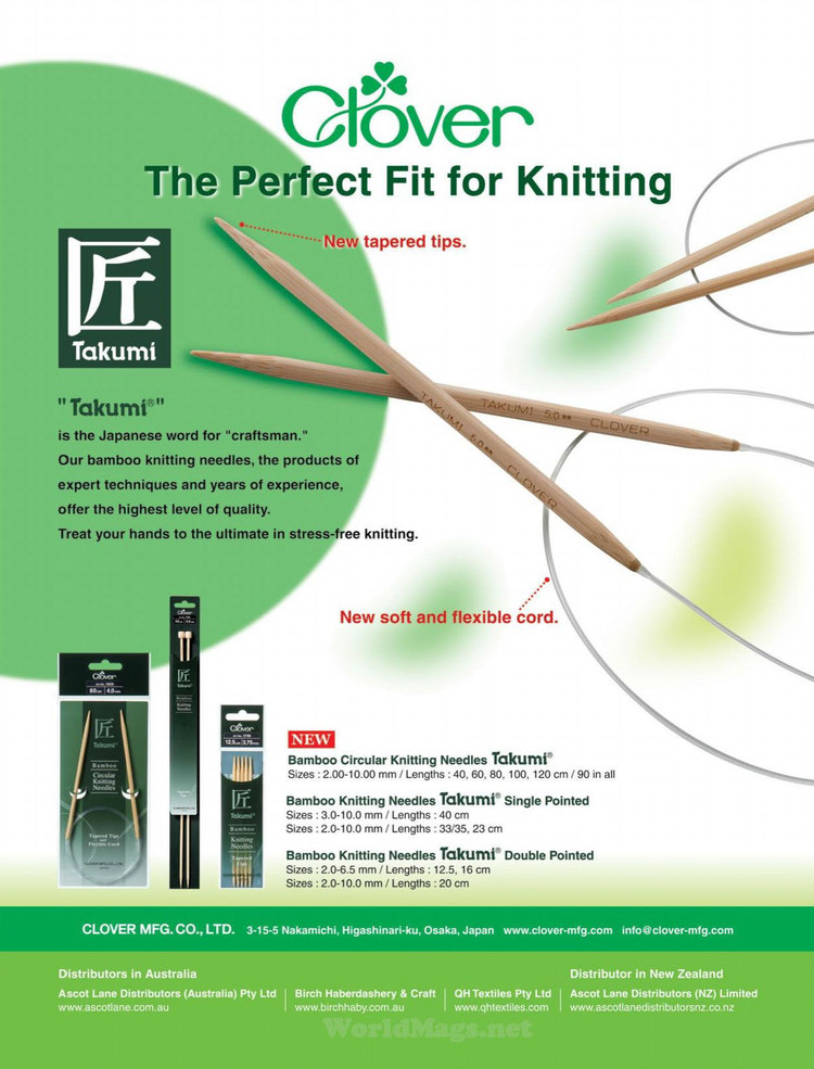 Australian Knitting Volume 8 №1 2016 - 輕描淡寫 - 輕描淡寫