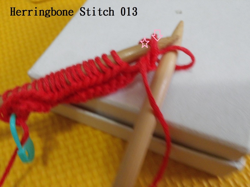 Herringbone Stitch  人字花樣 - 文奇花 - 一方天地, 自娛自樂