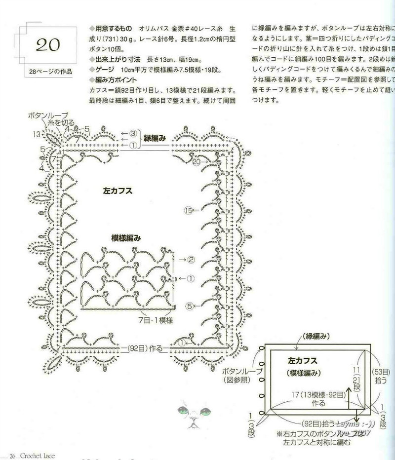Crochet Lace NV6465 2007 - 紫蘇 - 紫蘇的博客