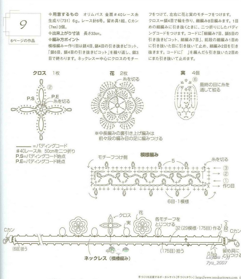 Crochet Lace NV6465 2007 - 紫蘇 - 紫蘇的博客