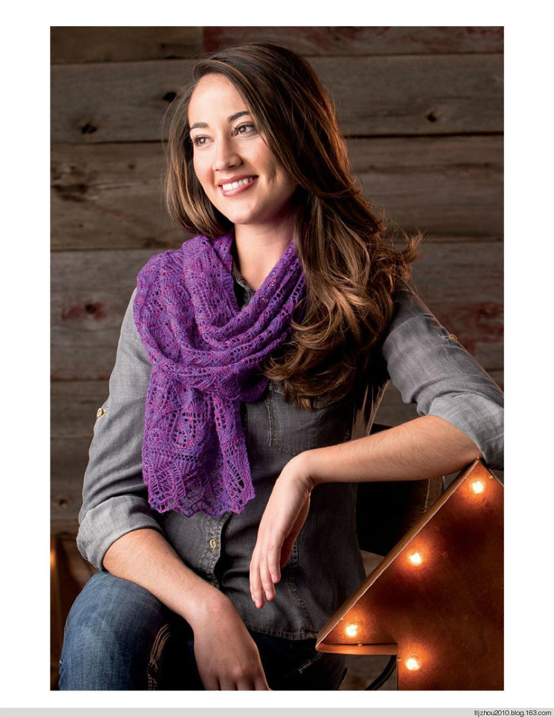 3 Skeins or Less - Fresh Knitted Accessories 節(jié)選披肩 - 紫蘇 - 紫蘇的博客