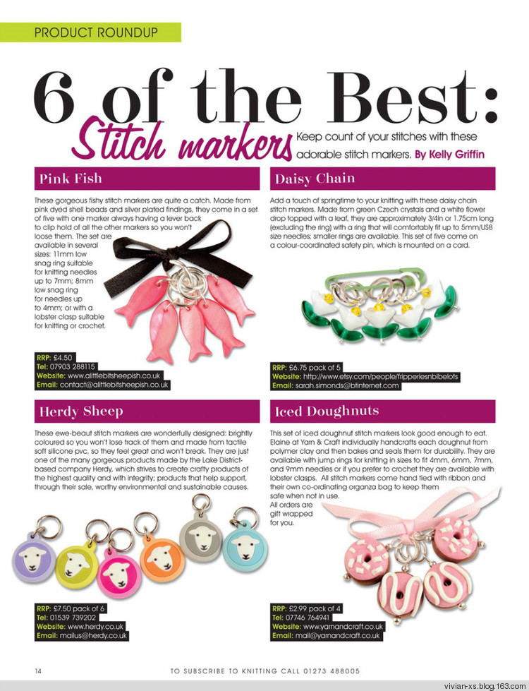 Knitting2011—— Issue 93 - Vivian - Vivian天天向尚