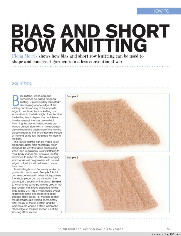 Knitting2011—— Issue 93 - Vivian - Vivian天天向尚