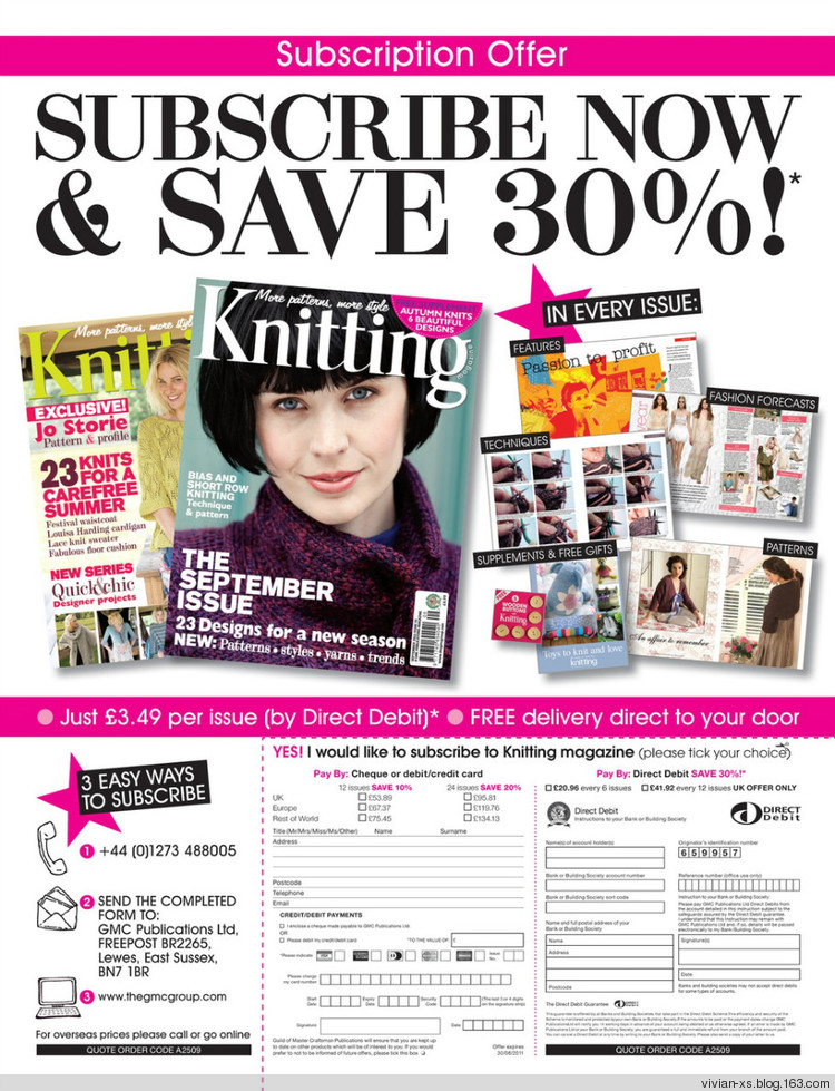 Knitting2011—— Issue 93 - Vivian - Vivian天天向尚