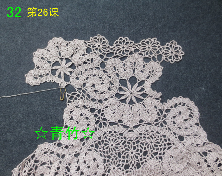 花開(kāi)滿園全集（視頻、圖解、過(guò)程圖） - 青竹的編織博客 - ☆青竹☆的編織博客
