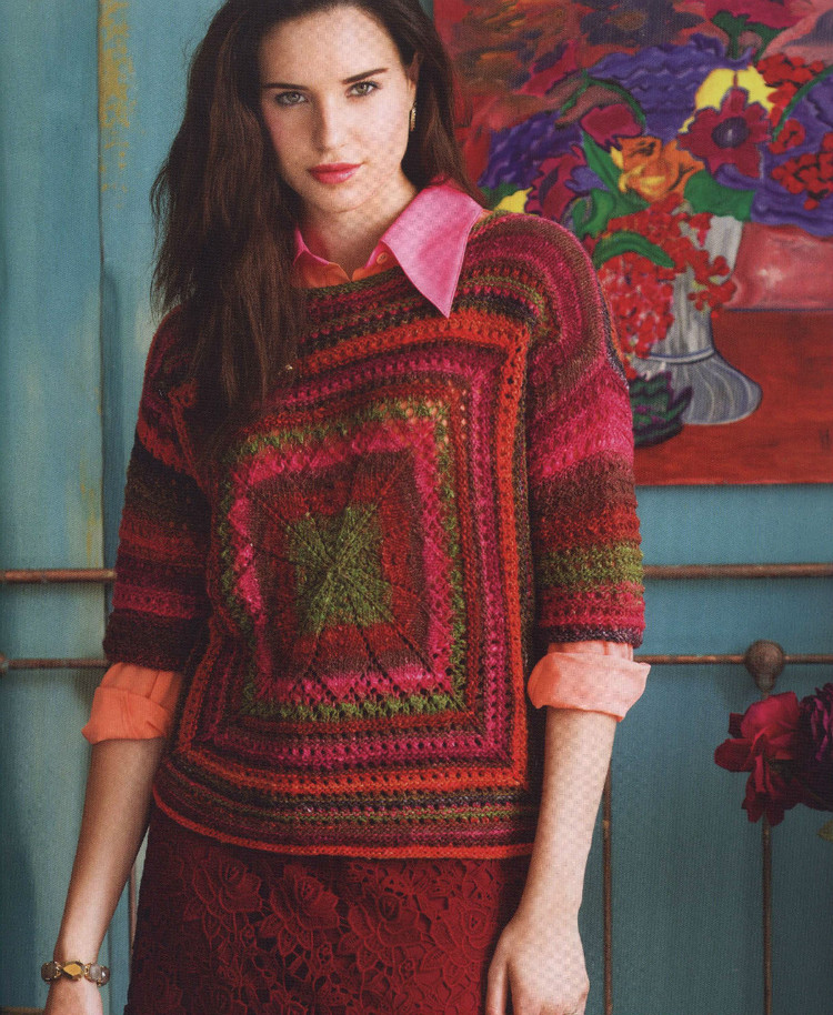 Noro Lace 30 ExquisiteKnits 2015 - 輕描淡寫 - 輕描淡寫