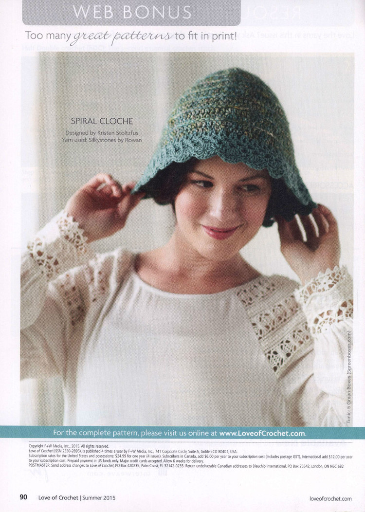 Love of Crochet  Summer 2015 - 輕描淡寫 - 輕描淡寫