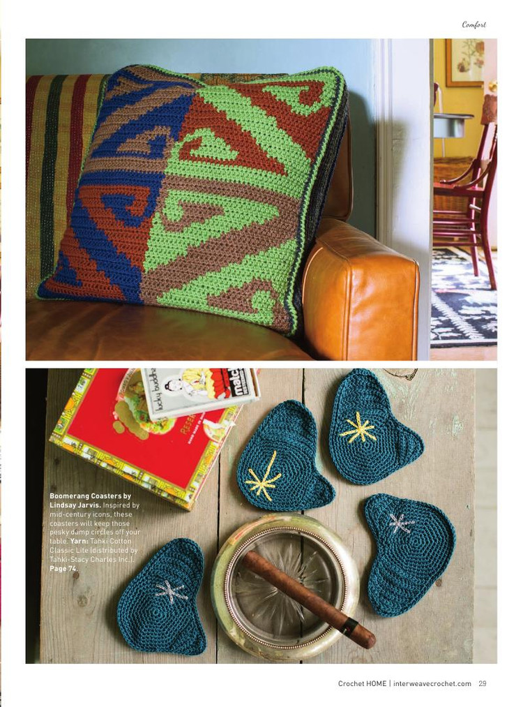 Interweave Crochet Home 2015 - 輕描淡寫 - 輕描淡寫