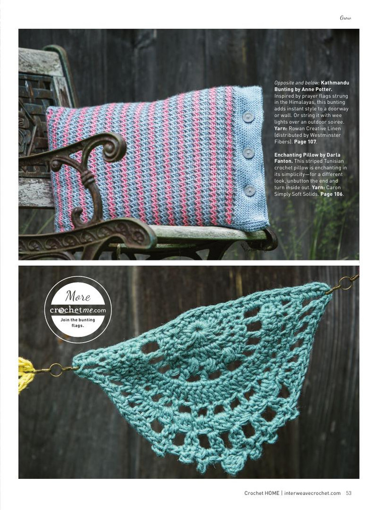 Interweave Crochet Home 2015 - 輕描淡寫 - 輕描淡寫