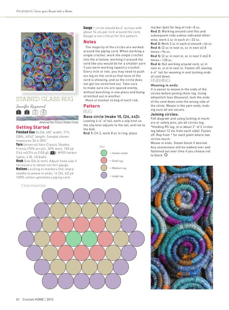 Interweave Crochet Home 2015 - 輕描淡寫 - 輕描淡寫